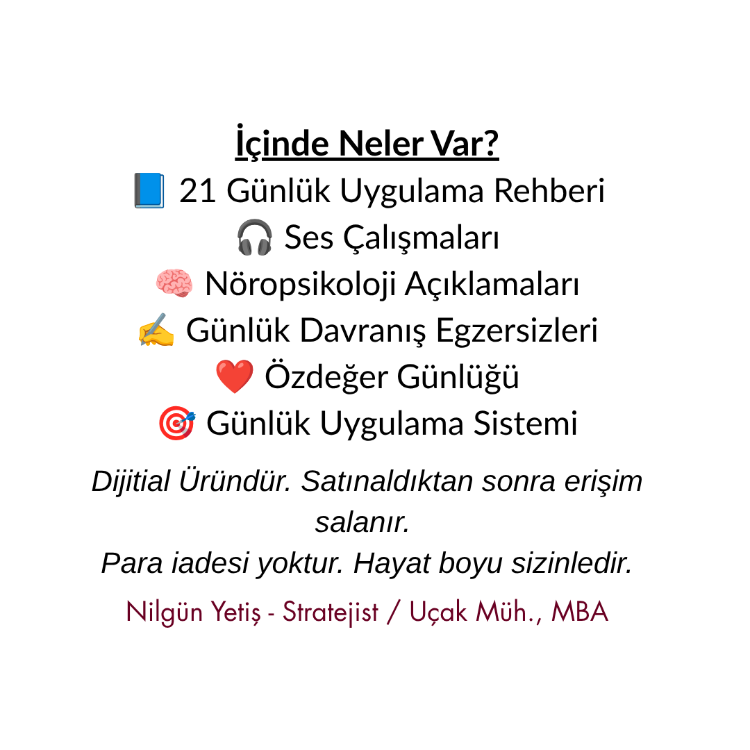 Manyetik Kariyer-21 GünKariyerinde Özgüvenli Dönüşüm Çalışması