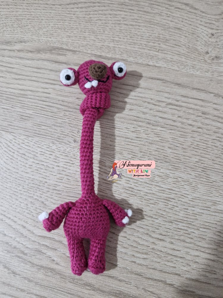 Amigurumi Sid Çanta Süsü