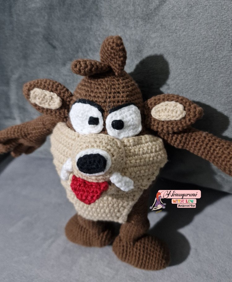 Amigurumi Tazmanya Canavarı