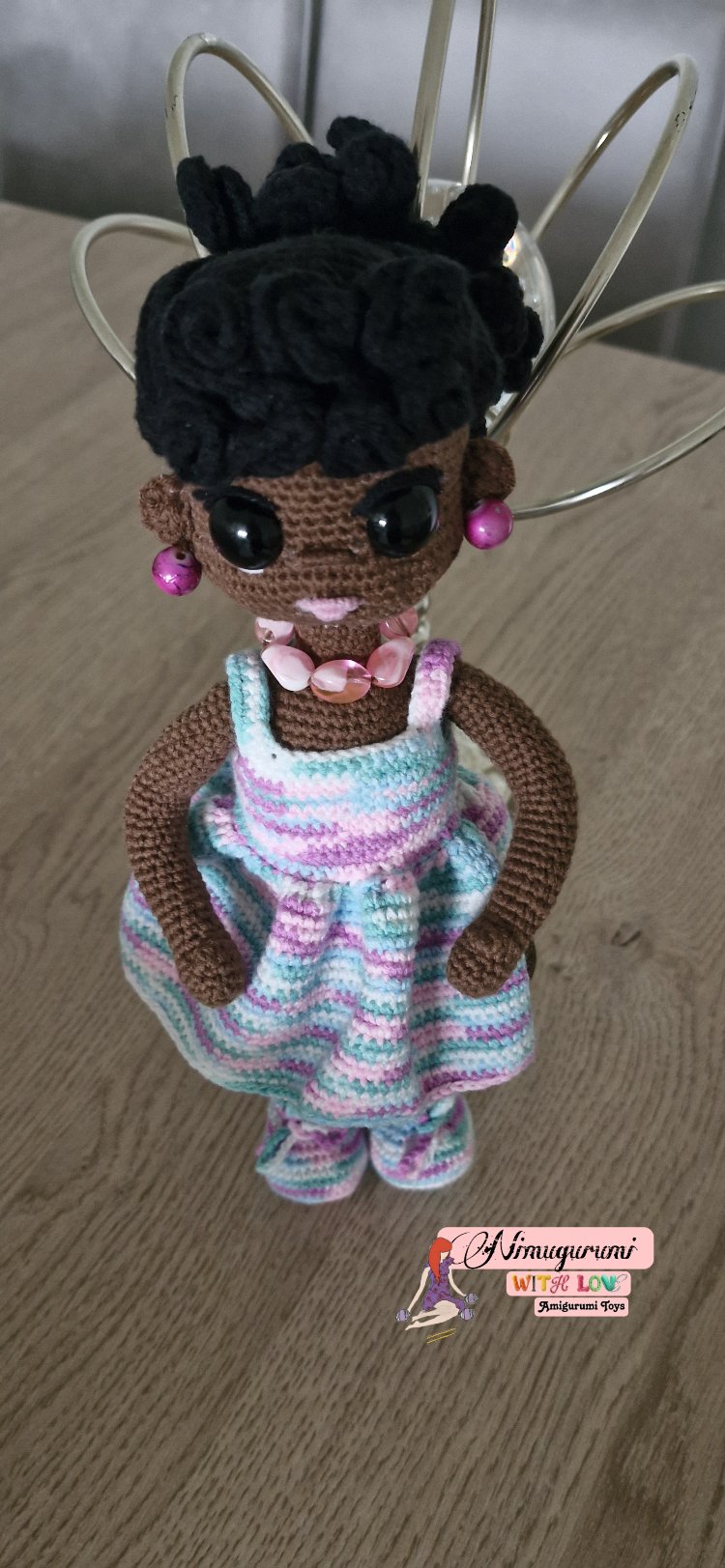 Amigurumi Afro Bebek