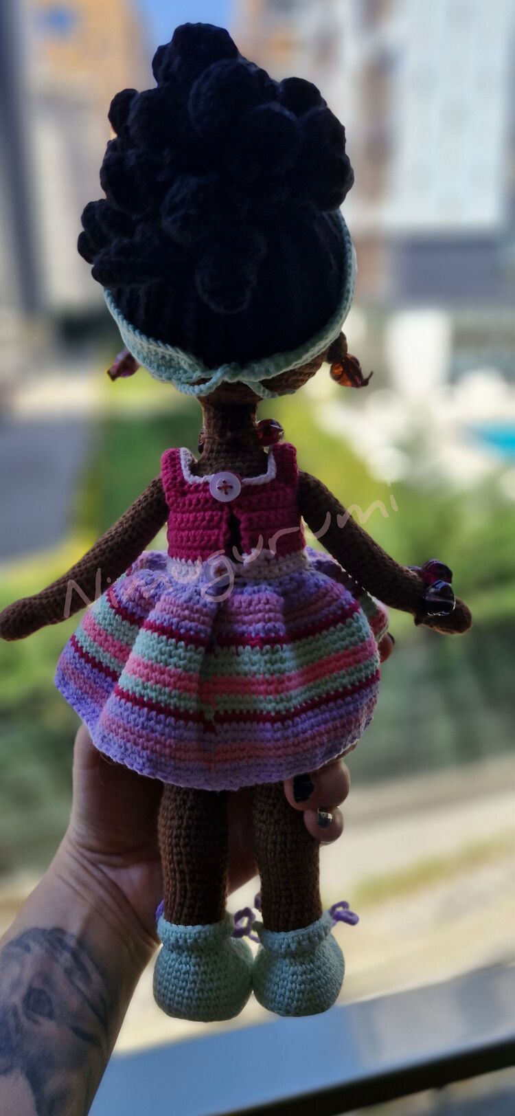 Amigurumi Afro Bebek