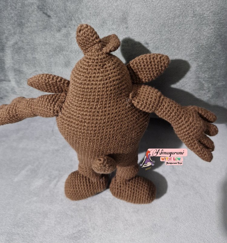 Amigurumi Tazmanya Canavarı