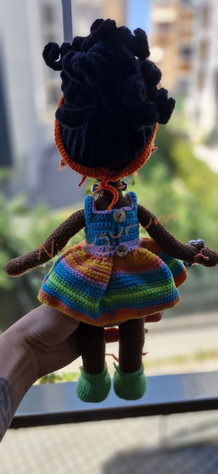 Amigurumi Afro Bebek