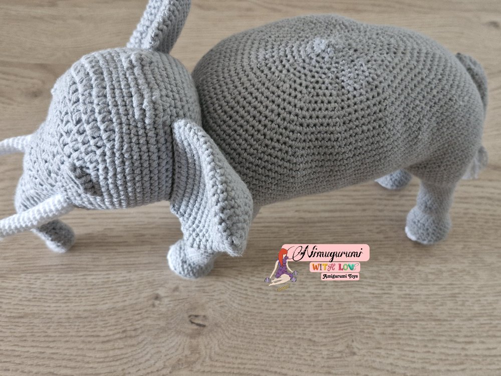 Amigurumi Fil