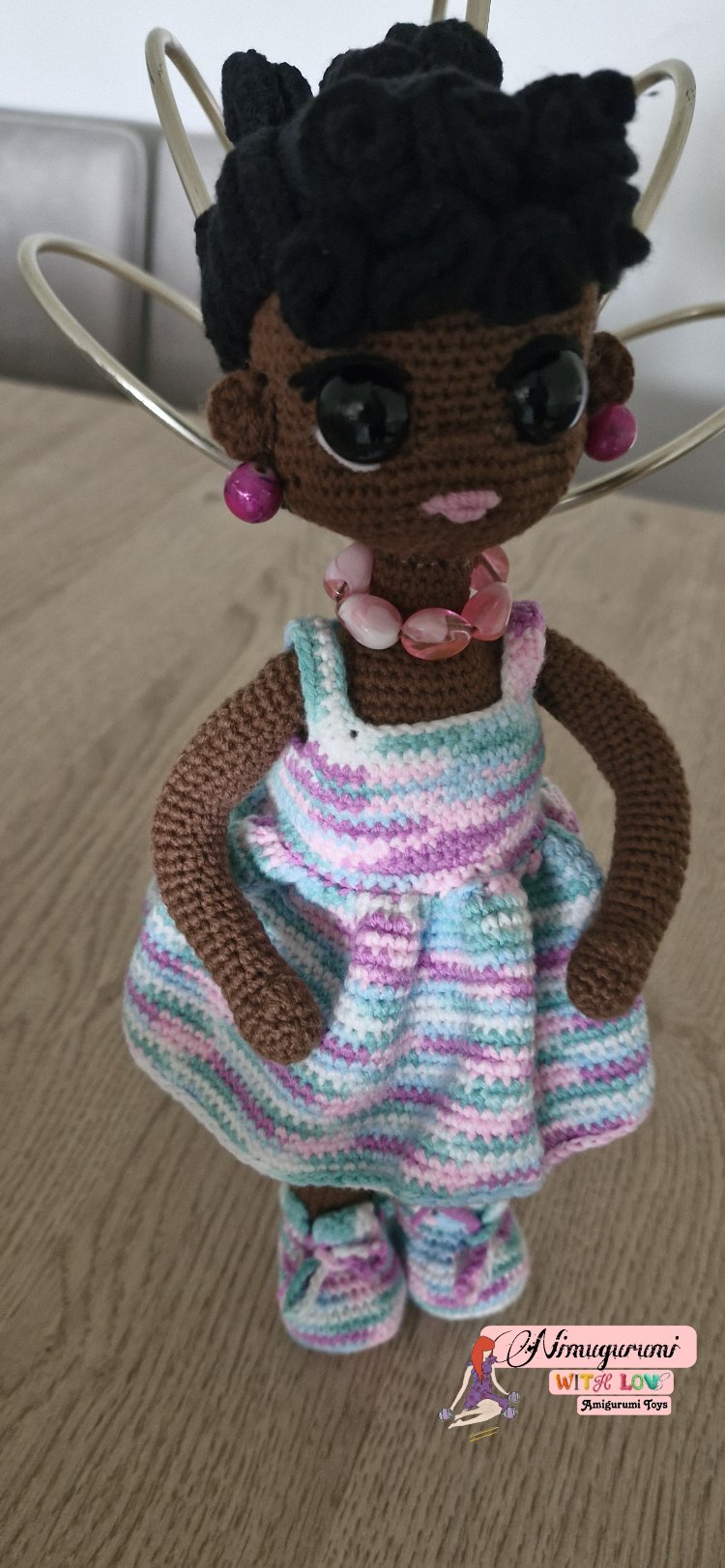 Amigurumi Afro Bebek