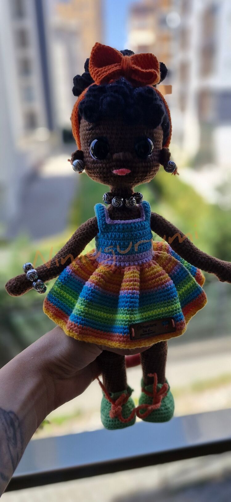 Amigurumi Afro Bebek