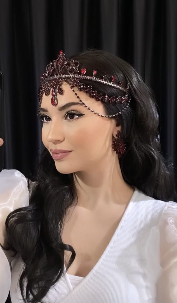 Dilşah Bordo Alınlık