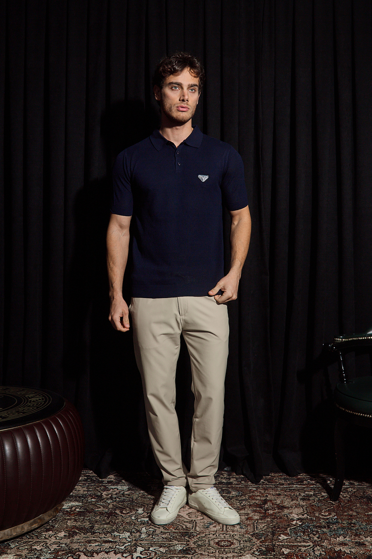 Prada Yakalı T-Shirt 