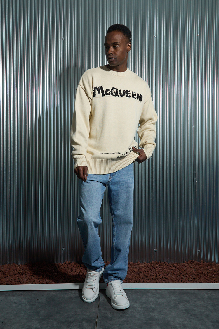 Alexander Mcqueen Triko Kazak 