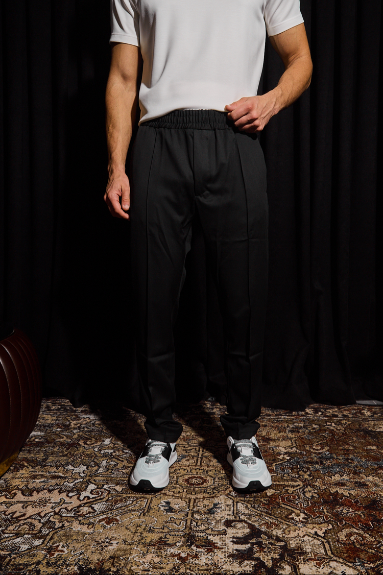Valentino metal aksesuar jogger pantolon 