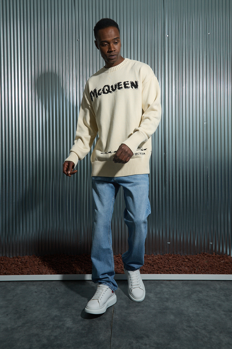 Alexander Mcqueen Triko Kazak 