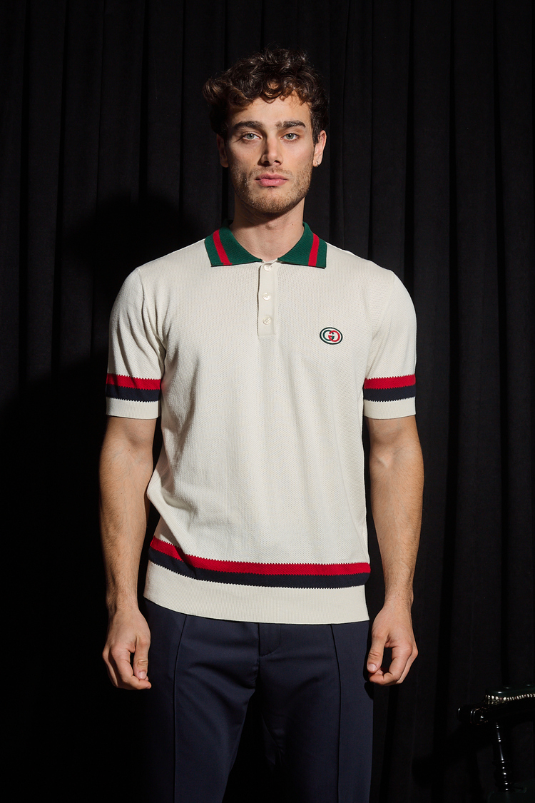 Gucci Triko Yakalı T-Shirt