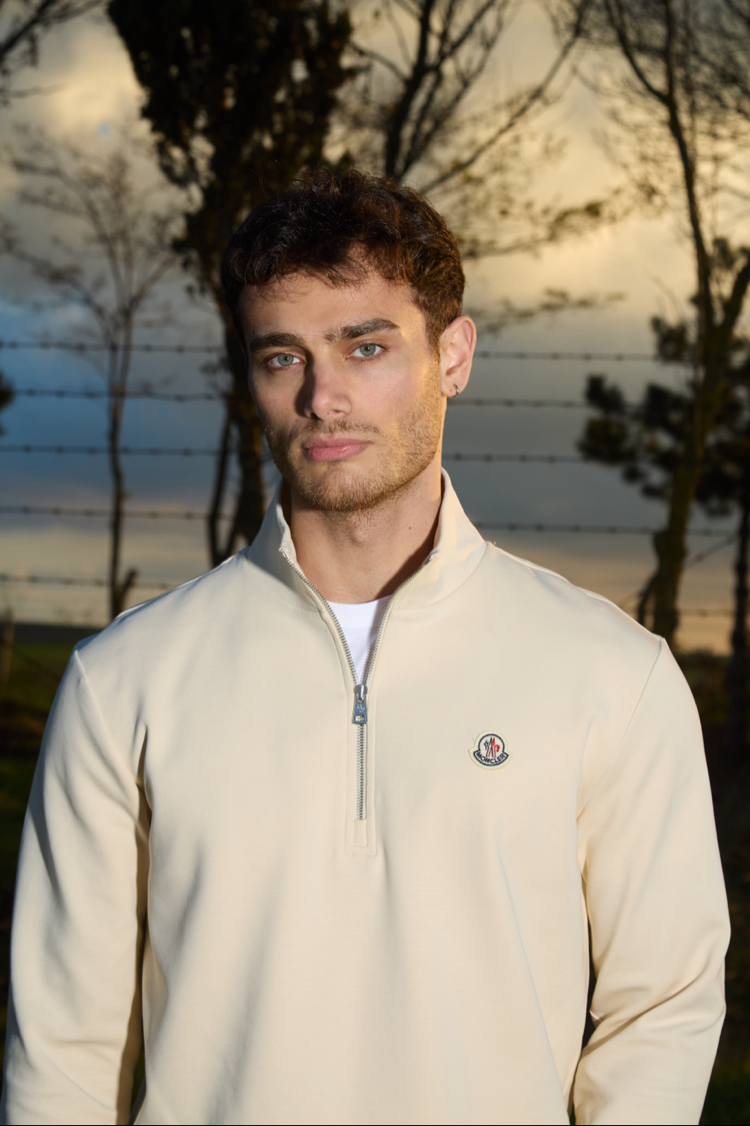 Moncler yarım fermuarlı Sweatshirt