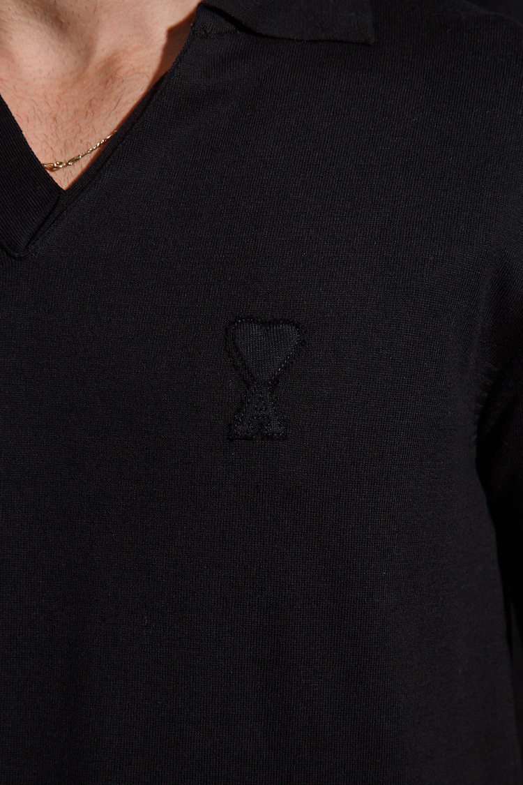 AMI Yakalı T-Shirt