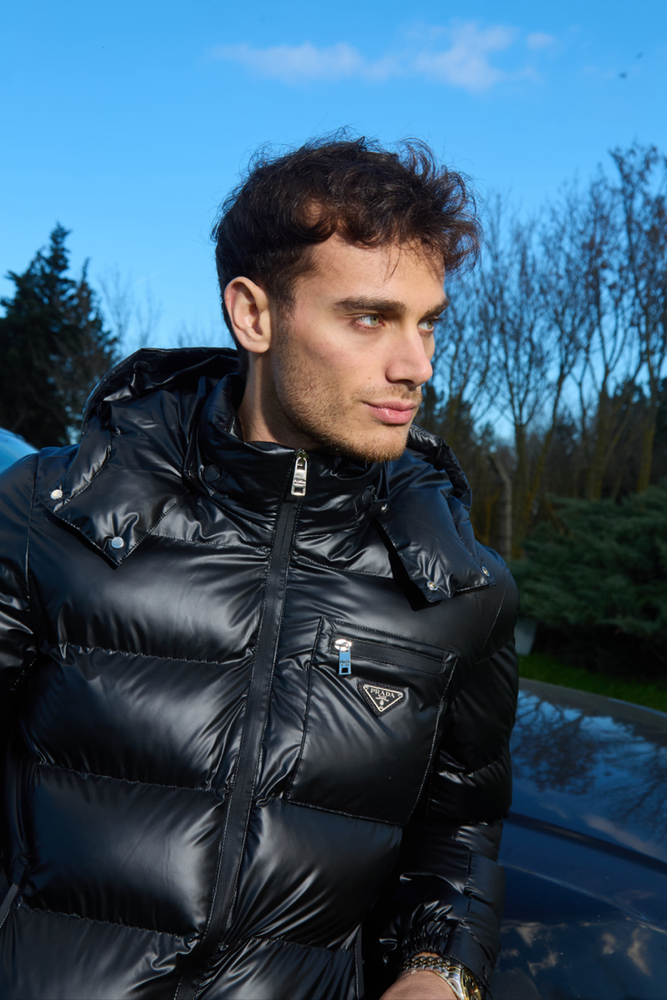 Prada kaz tüyü mont