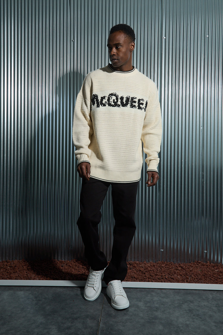 Alexander Mcqueen Triko Kazak 