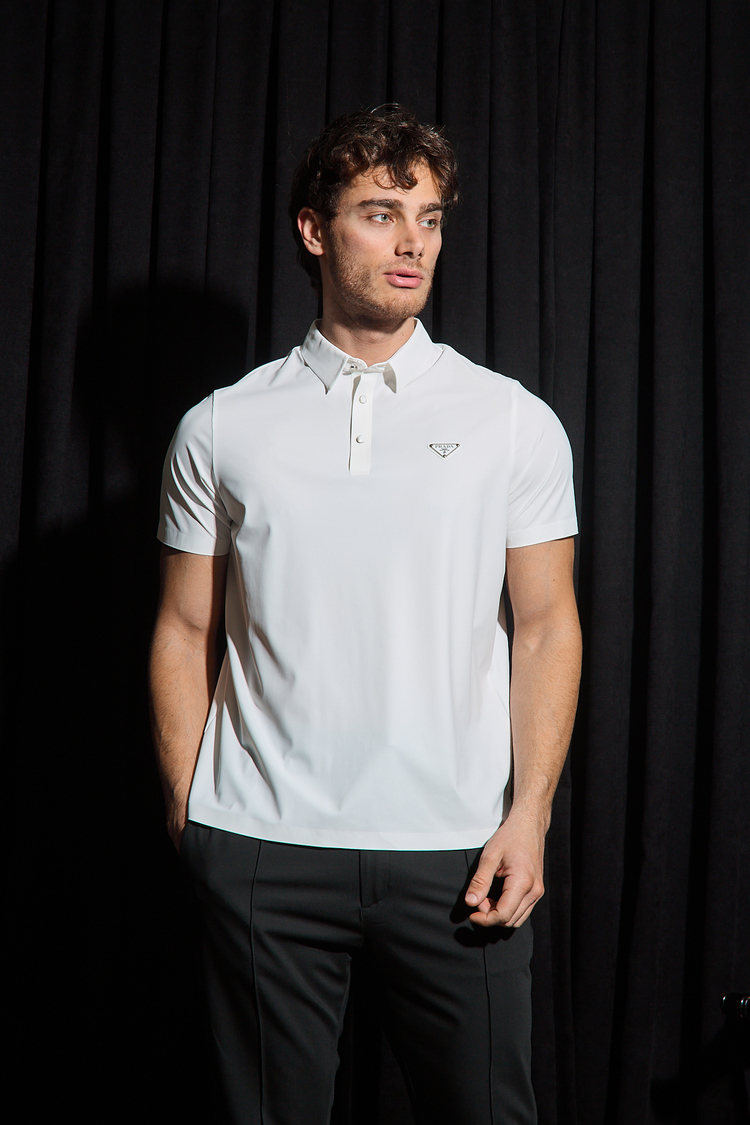 Prada Yakalı T-Shirt 