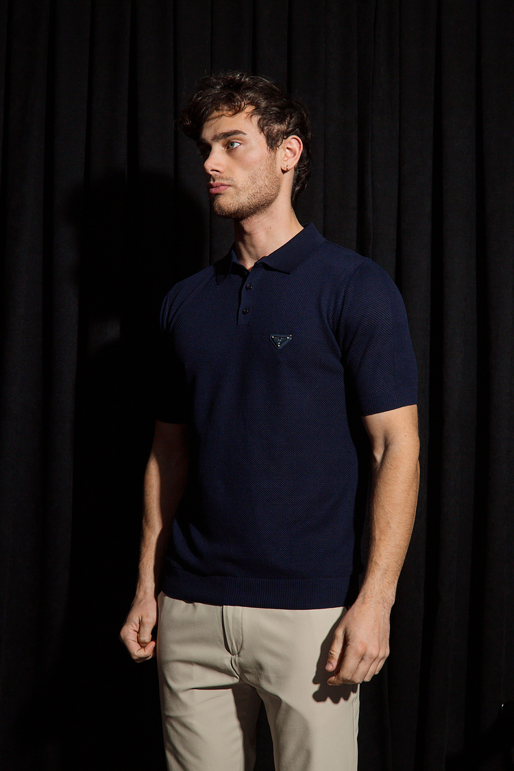 Prada Yakalı T-Shirt 