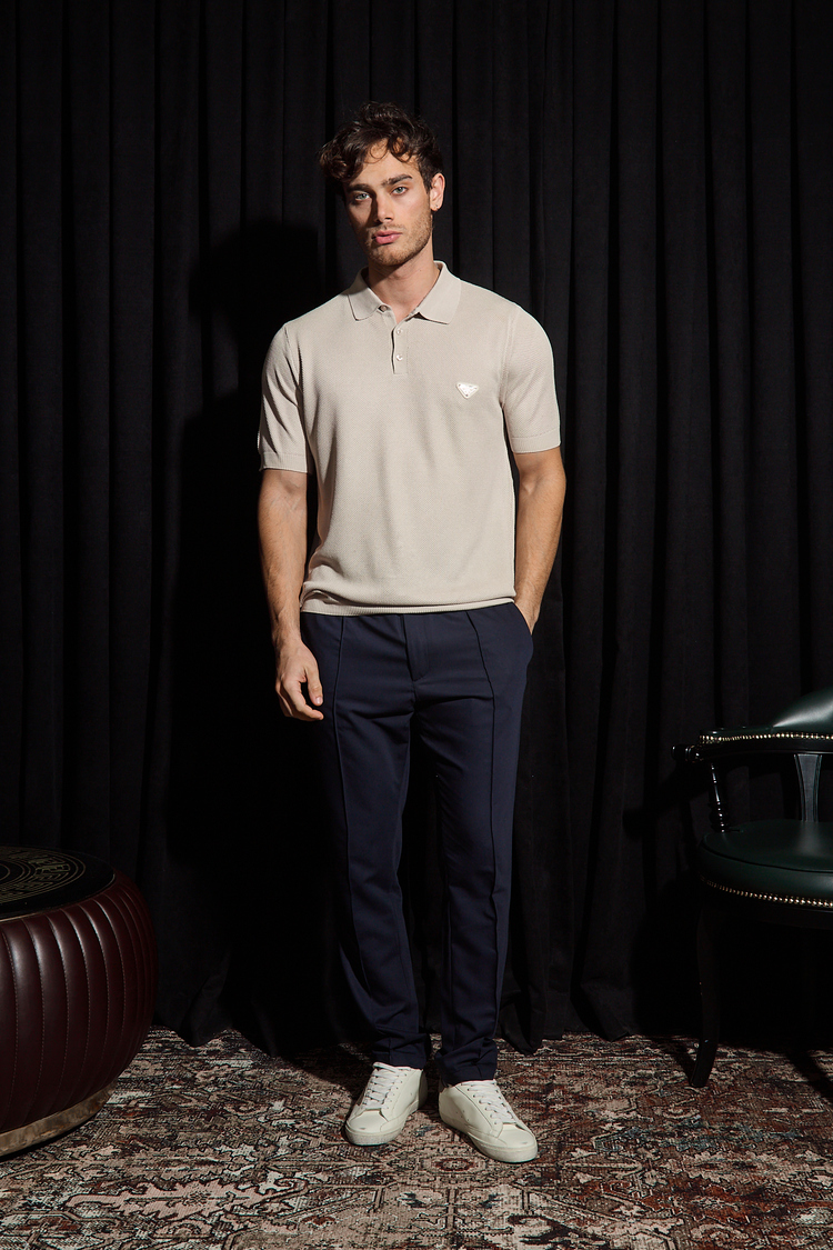 Prada Yakalı T-Shirt