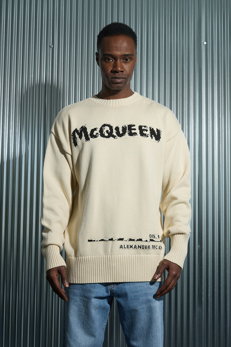 Alexander Mcqueen Triko Kazak 