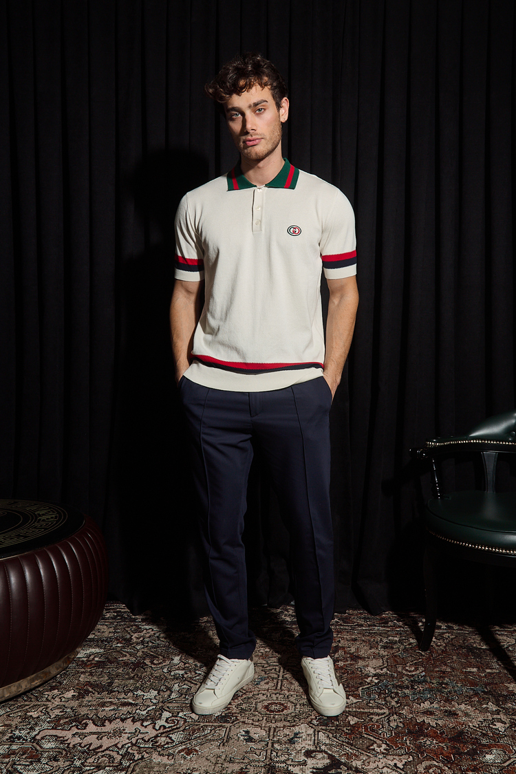 Gucci Triko Yakalı T-Shirt