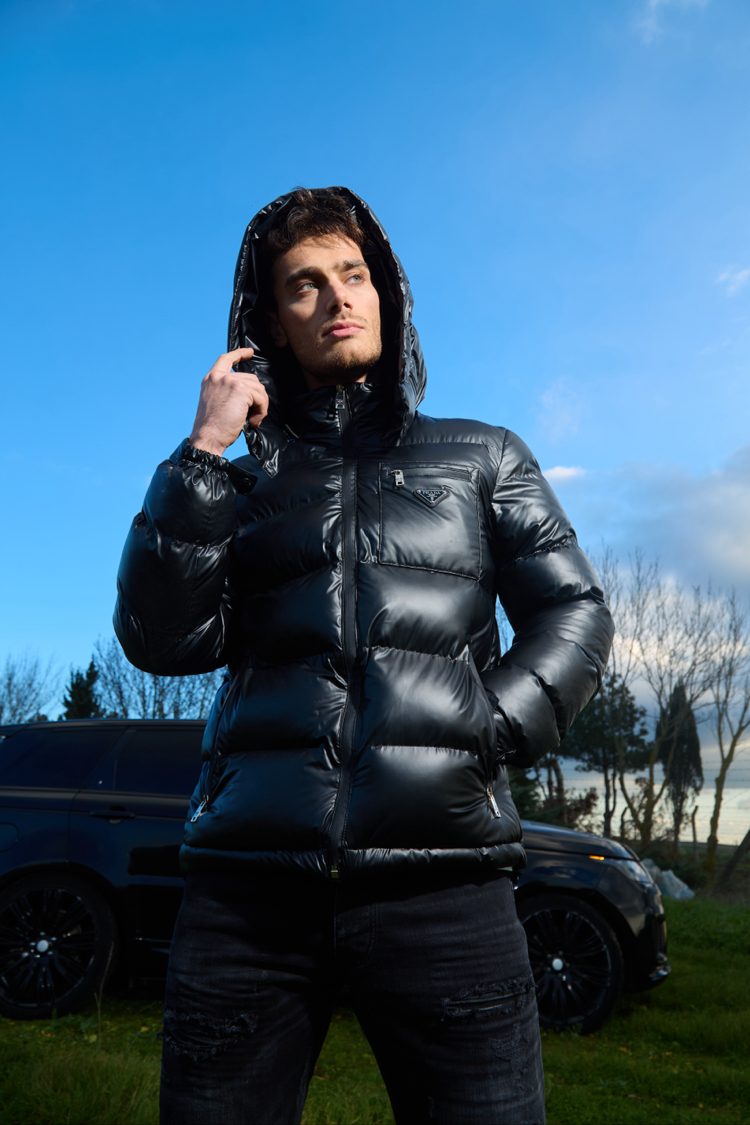 Prada kaz tüyü mont