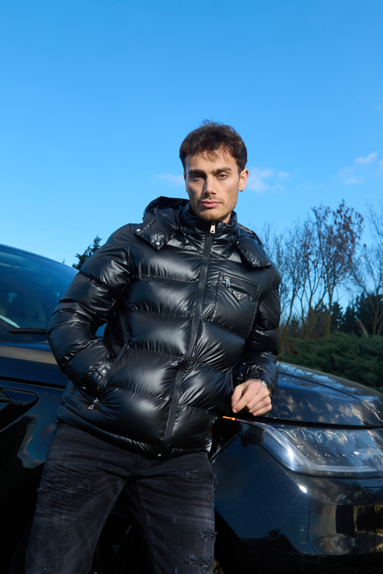 Prada kaz tüyü mont