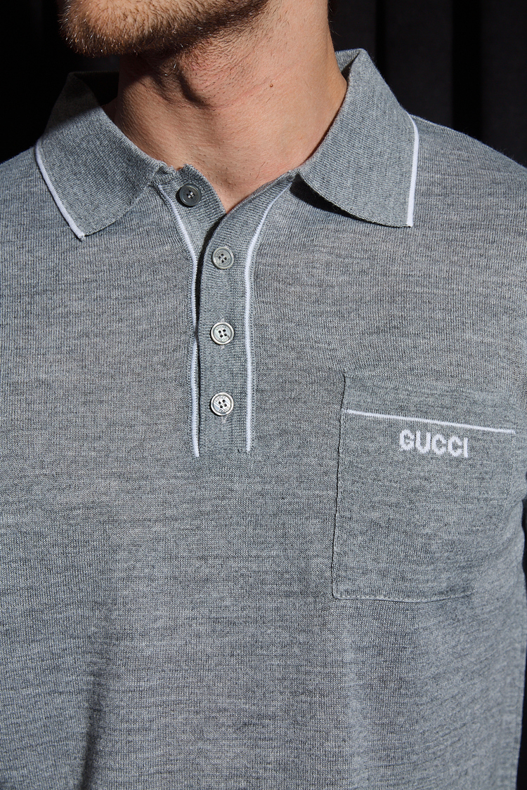 Gucci Yakalı Sweatshirt