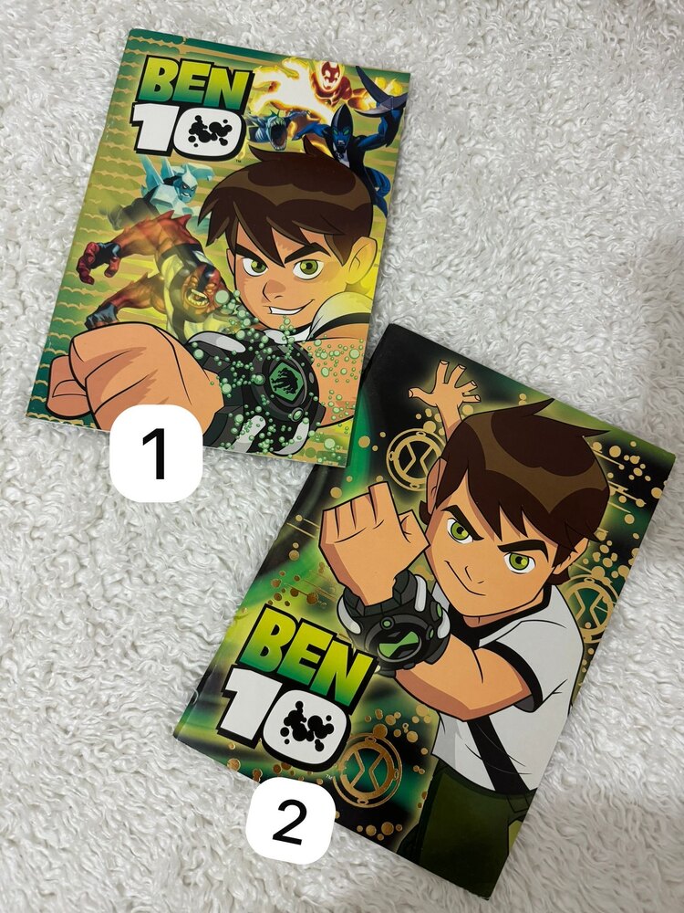 Ben10 kareli A4 boy 56 sayfa