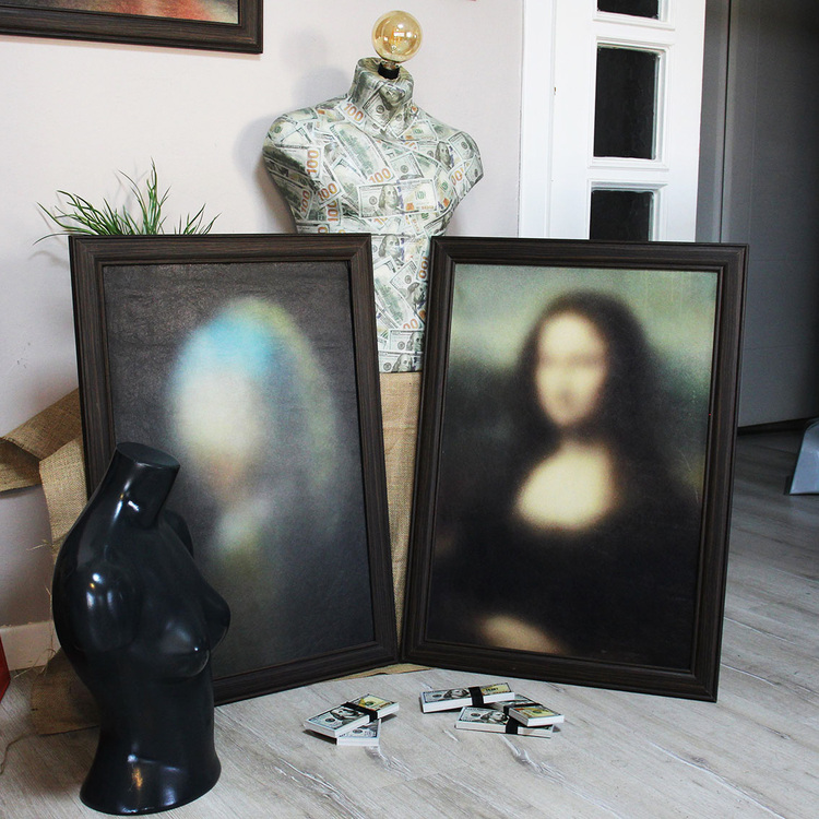 Miyop : Mona Lisa - İnci Küpeli Kız