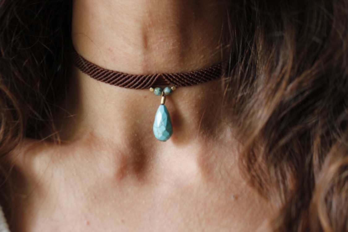 HARIOM° Choker/ Tasma Kolye