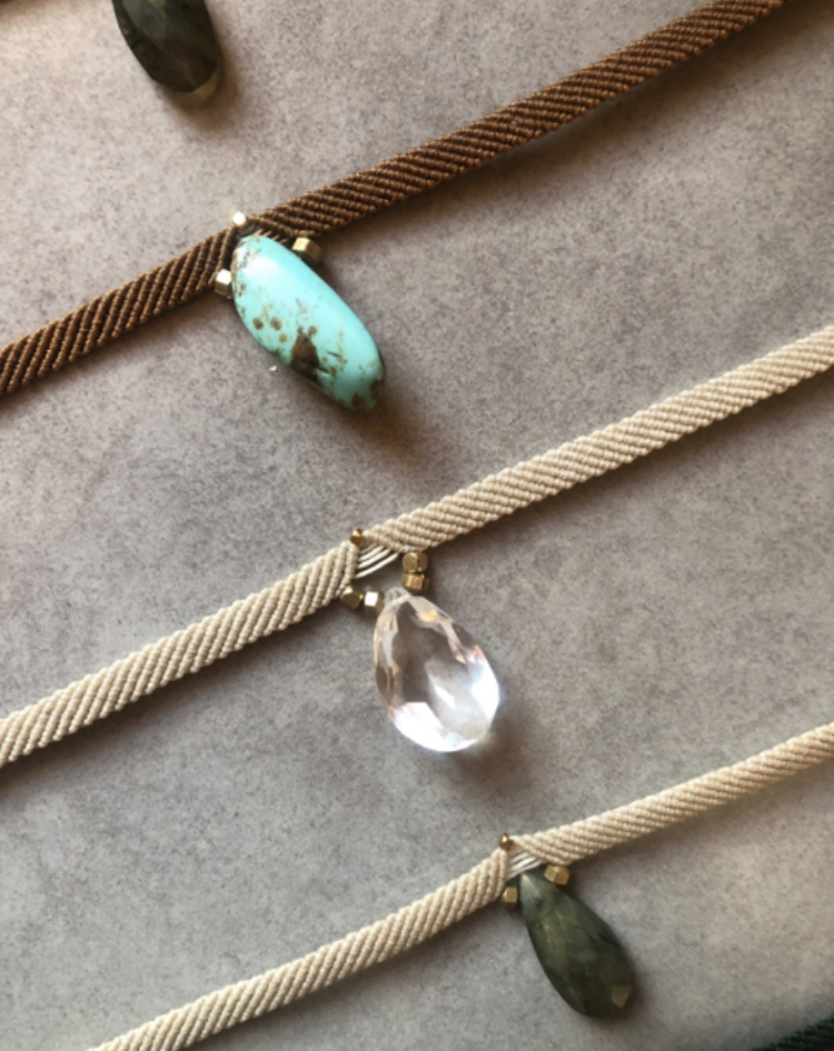 HARIOM° Choker/ Tasma Kolye