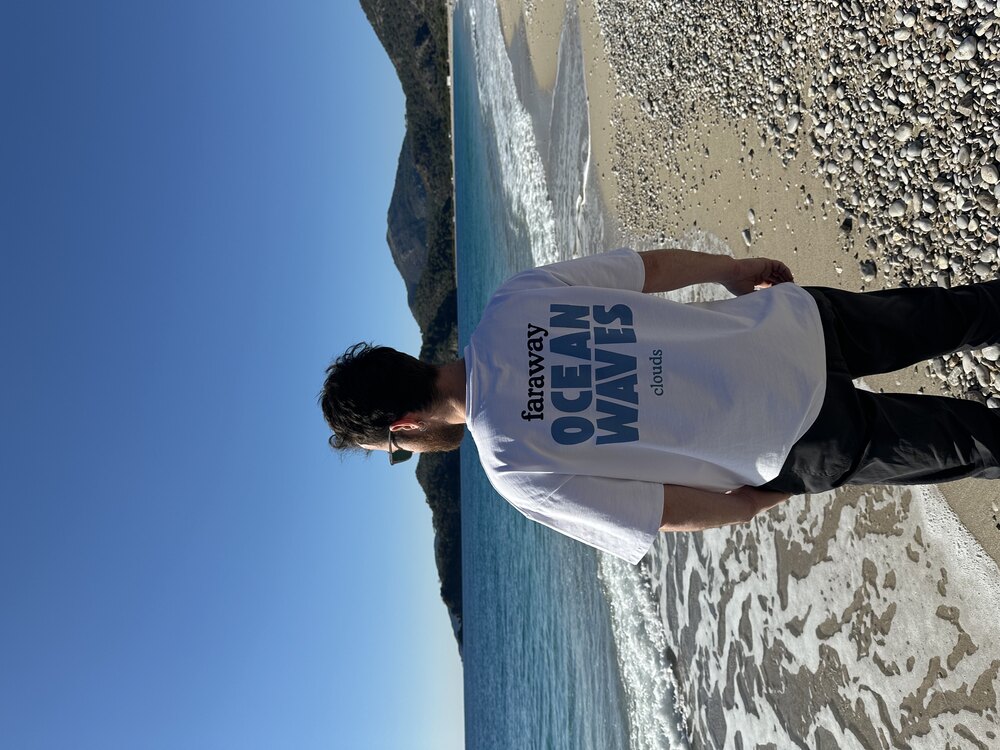OCEAN WAVES Tişört 
