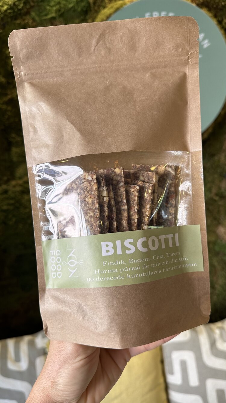 Fındıklı bademli biscotti