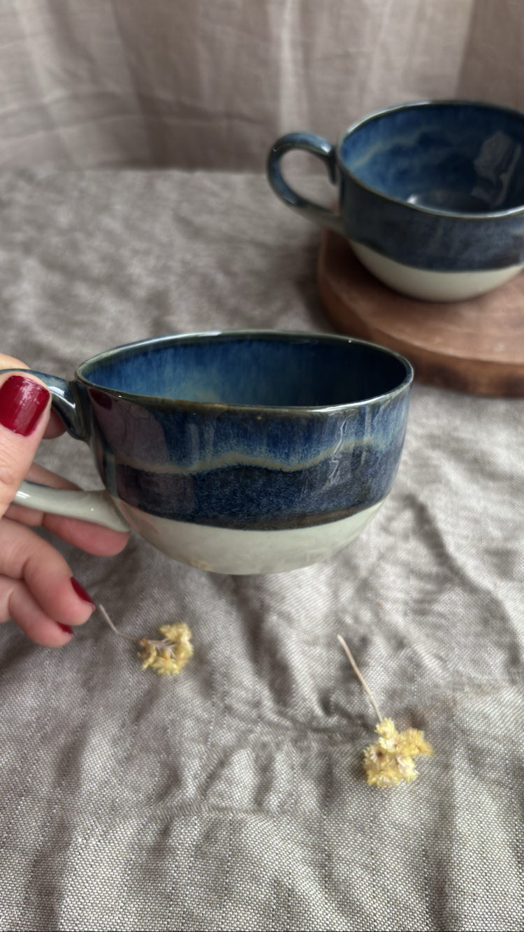 Maris, porselen latte fincanı