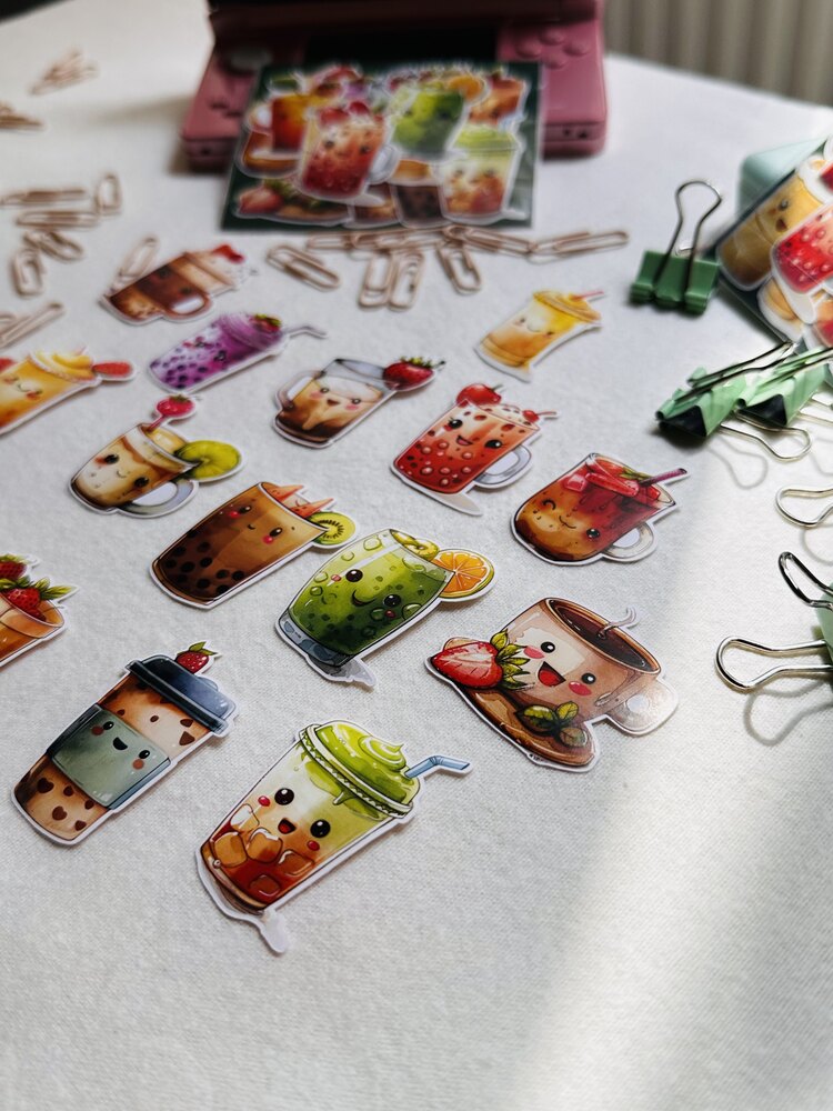 Tekli Bubble Tea/Bubble Coffee/Smoothie Sticker 4