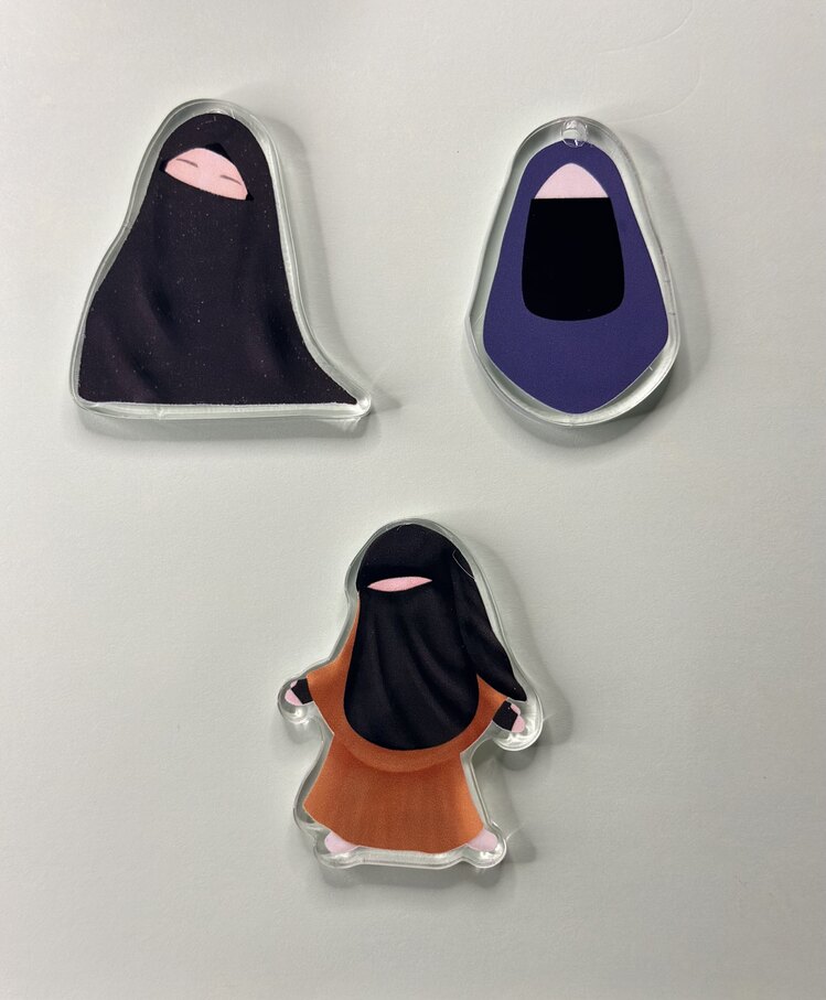 Hijab Anahtarlık 