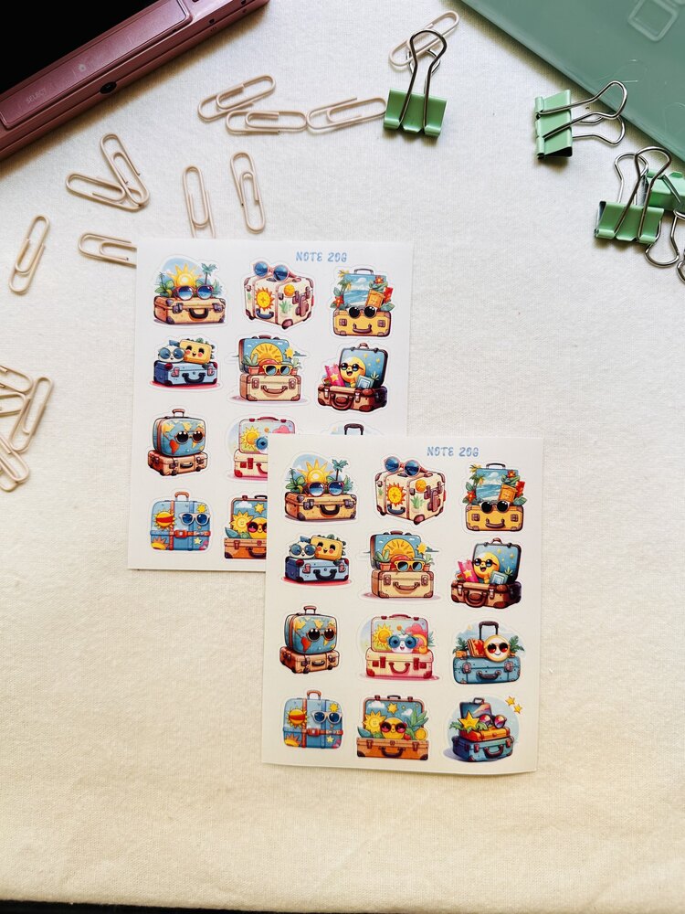 Kawaii Bavul Sticker