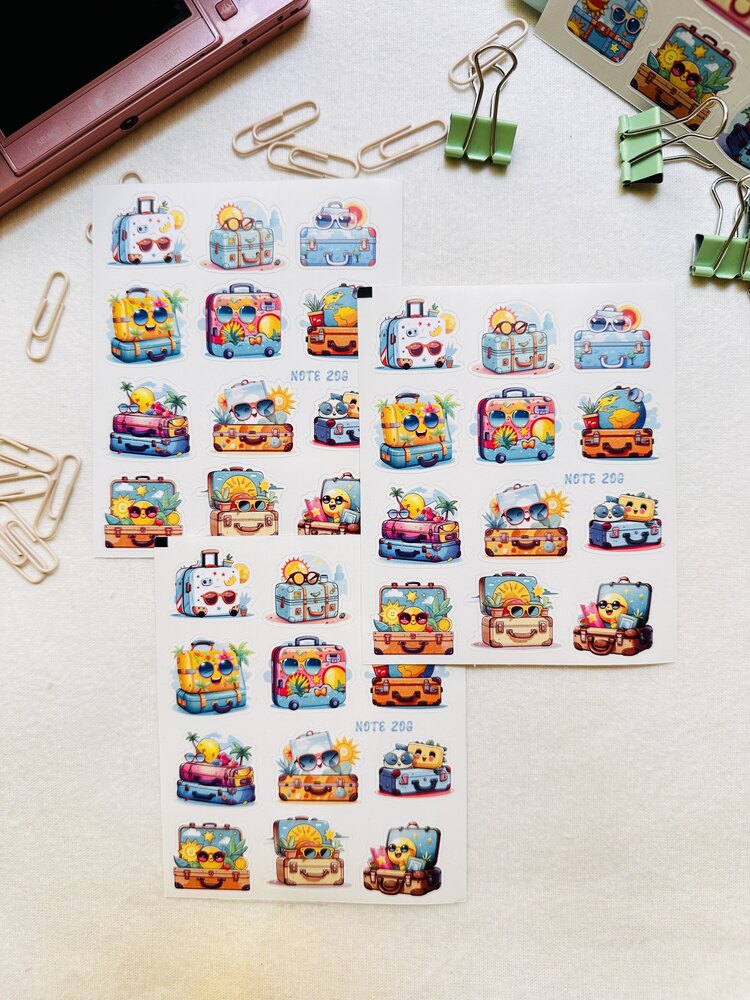 Kawaii Bavul Sticker