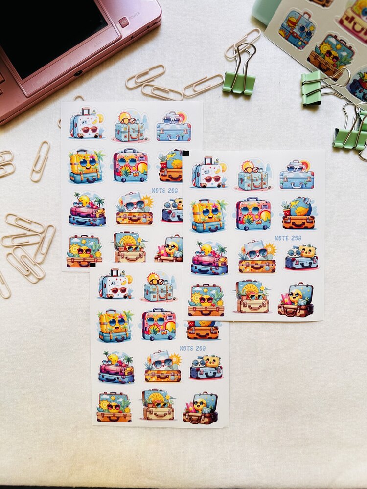 Kawaii Bavul Sticker