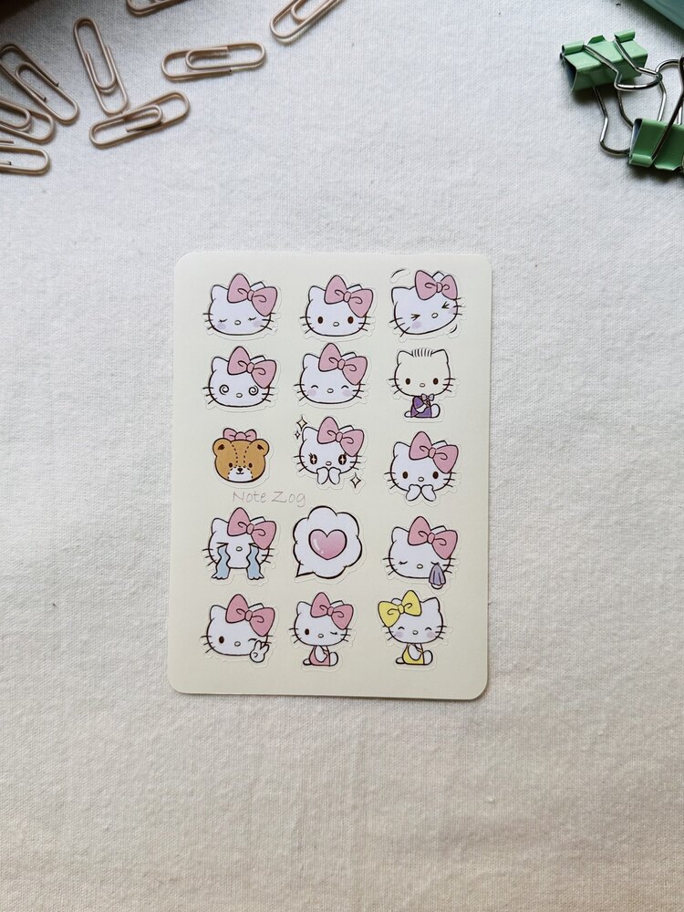 Hello Kitty Sticker 