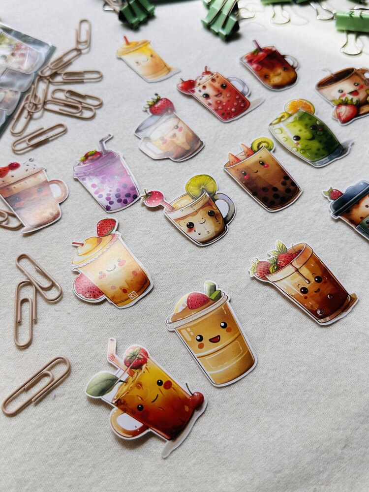 Tekli Bubble Tea/Bubble Coffee/Smoothie Sticker 4