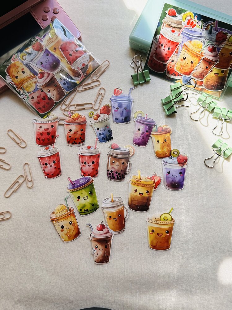 Tekli Bubble Tea/Bubble Coffee/Smoothie Sticker 2