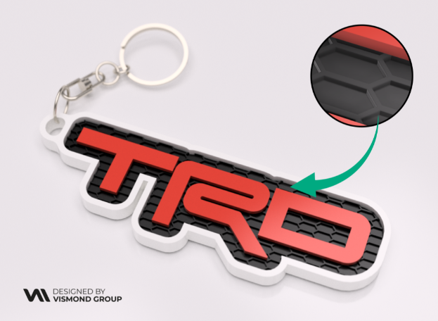 Toyota TRD Araç Anahtarlık