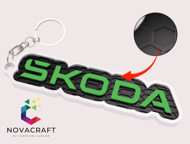 Skoda Araç Anahtarlık