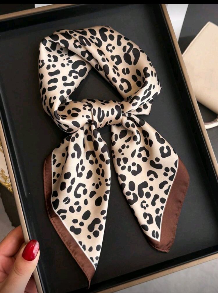 Leopar Desen Bandana&Fular