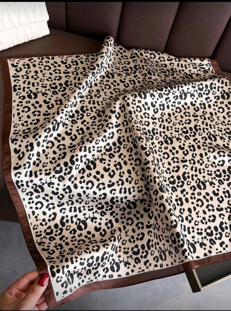 Leopar Desen Bandana&Fular