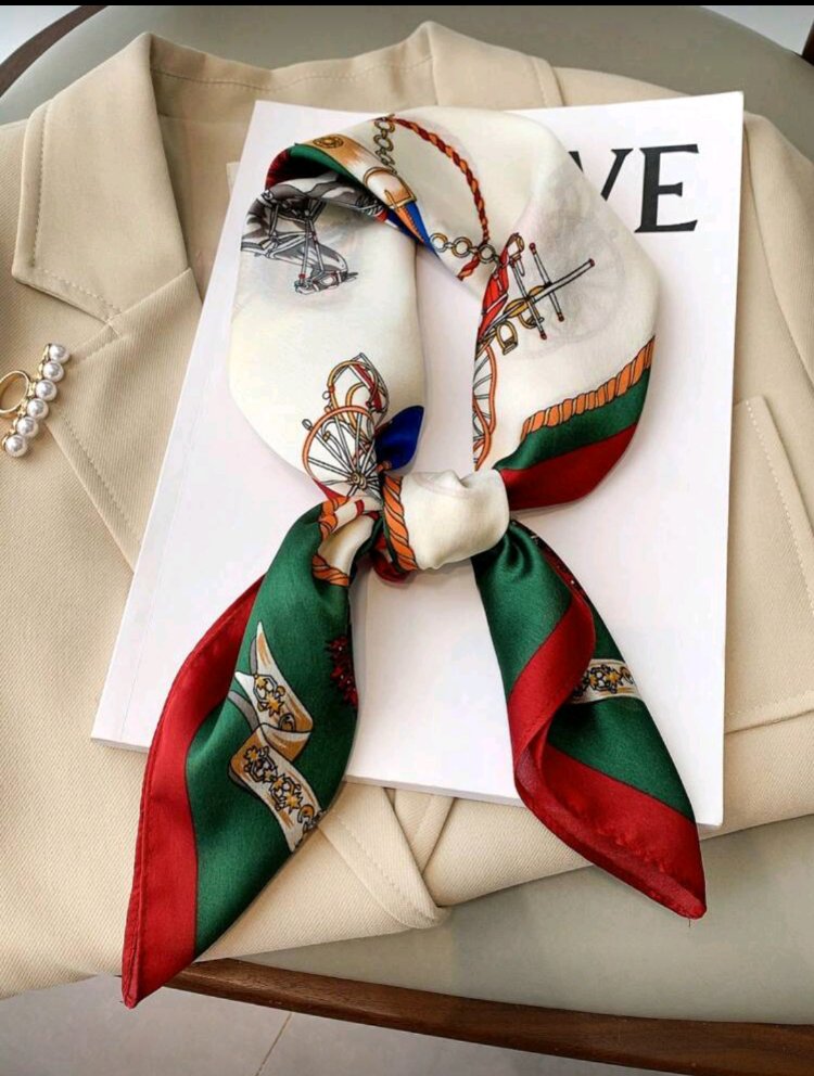 Zincir Araba Desen Fula&Bandana