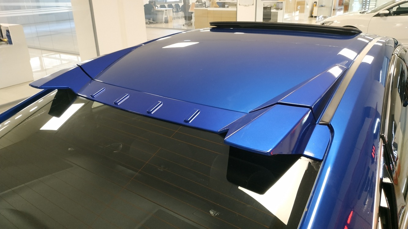 CIVIC FC5 2016-2021 IÇIN UYUMLU TYPER MODEL CAM ÜSTÜ SPOILER (BOYASIZ)
