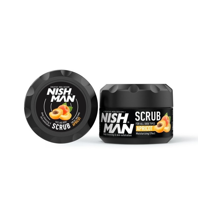 NISHMAN YÜZ TEMİZLEYİCİ SCRUB KAYISI - 300 ML